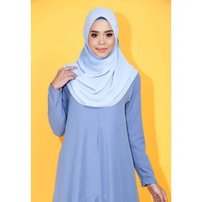 AJWA JUBAH - POWDER BLUE